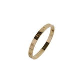 Cartier Yellow Gold Size 17 Classic Model Love Bracelet 2025